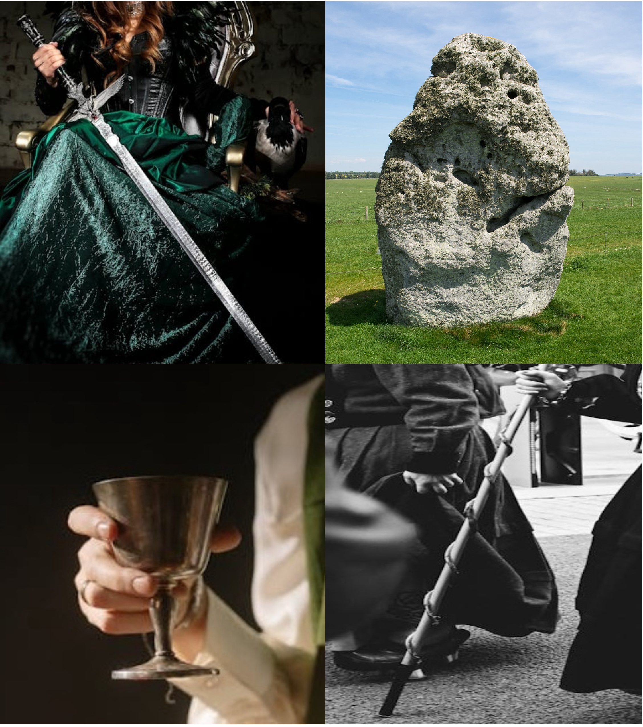 The Four Sacred Quests of the Tarot